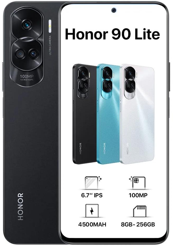 Honor 90 Lite Dual Sim – 256GB, 8GB RAM, 5G - Dubai Phone