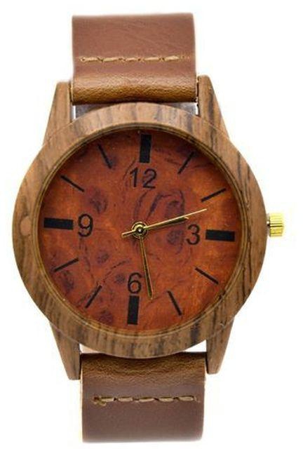 Leather Watch - Brown