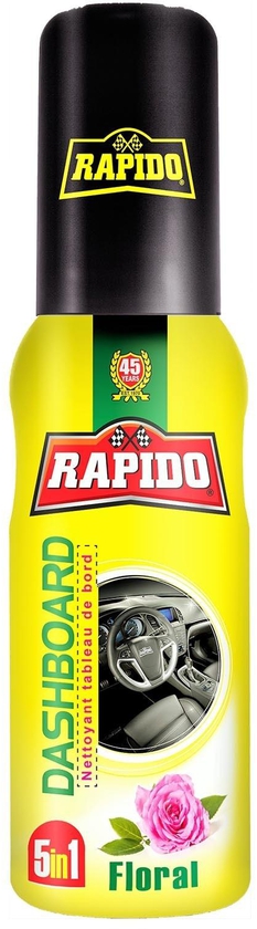 Rapido Car Dashboard Cleaner - 180ml - Floral Scent