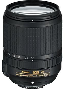 Nikon AF-S DX NIKKOR 18-140mm f/3.5-5.6G ED VR