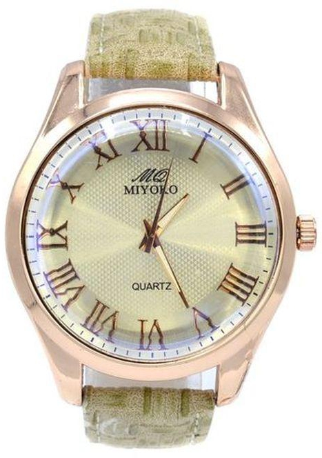 Miyoko Miyoko Leather Watch - Beige