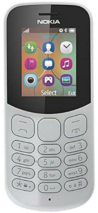 Nokia 130 -1.8 -inch Dual SIM Mobile Phone - Gray