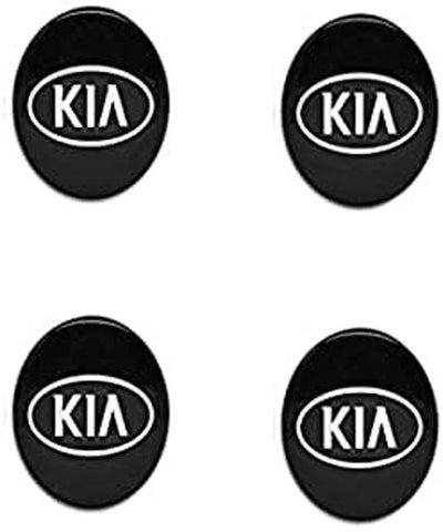 3D Sticker For Car Wheel Hubs - Kia - 4 Pieces