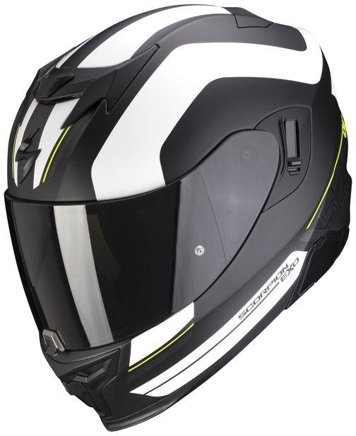 Scorpion EXO-520 Air Lemans Full Face Helmet - Matte Black/White