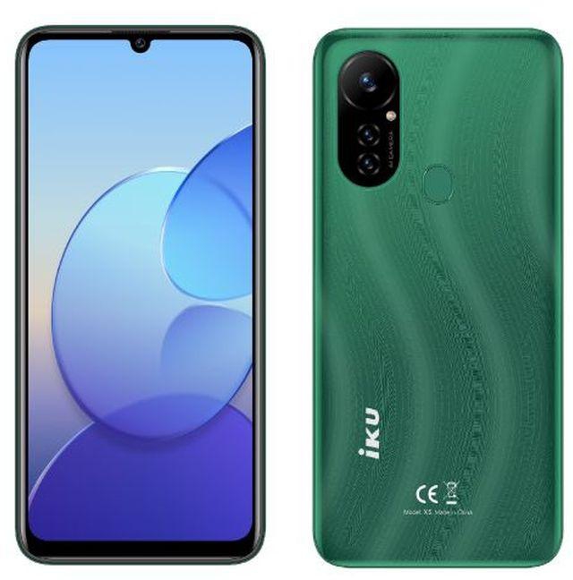 Iku X5 6.9 Inches, 4G Smartphone ,3GB Ram 32GB, 5500mAh - Forest Green