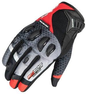 MadMotor Full Protection Safety Gloves Red - Size XL