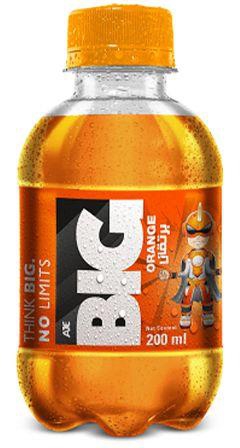 Big Cola Soda Drink with Orange Flavor - 200ml