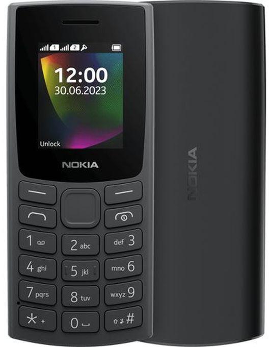 Nokia 106 Cell Phone - Dual SIM - Charcoal