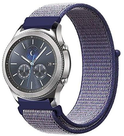 Canvas Woven Nylon Sport Watchwrist Band and for Samsung Galaxy Watch