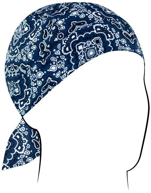 Zanheadgear Flydanna® Cotton Navy Paisley