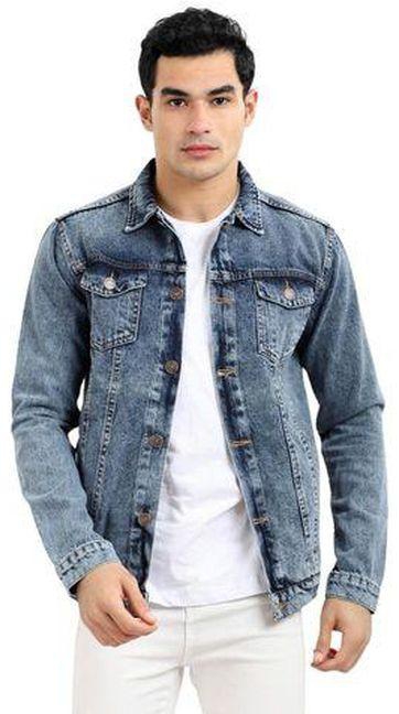 White Rabbit Denim Jacket With Front Pockets - Standard Blue