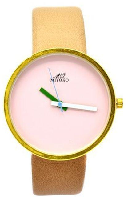 Miyoko Leather Watch - Brown