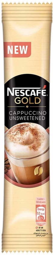 Nescafe Gold Cappuccino Unsweetened - 12.5 gram