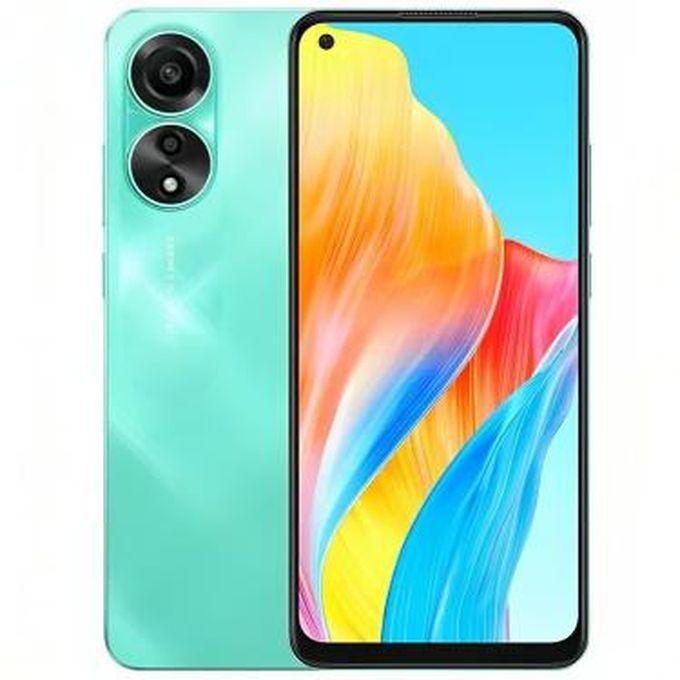 OPPO A78 - 6.43 Inch - 256GB/8GB RAM - 4G LTE -Dual SIM Mobile Phone - Aqua Green