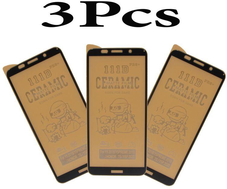 Flexible Matte Ceramics Screen Protector For Huawei Y5 2018 & Huawei Y5 Prime 2018 - Three Pieces