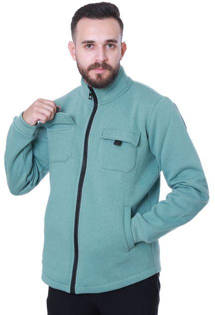 Activ Pastel Mint Plain Lightweight Jacket with Double Badge Pockets