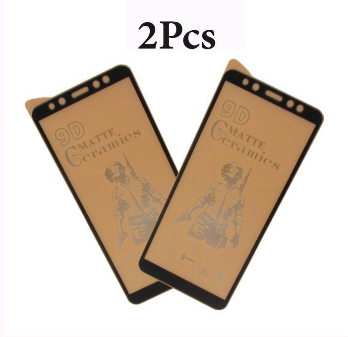 Flexible Unbreakable Matte Ceramics Screen Protector Samsung Galaxy A8 Plus 2018 - Two Pieces