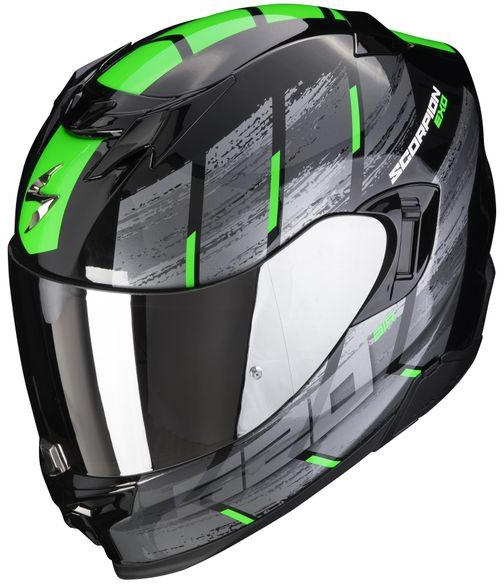 Scorpion EXO-520 Evo Air Maha Full Face Helmet - Black/Green