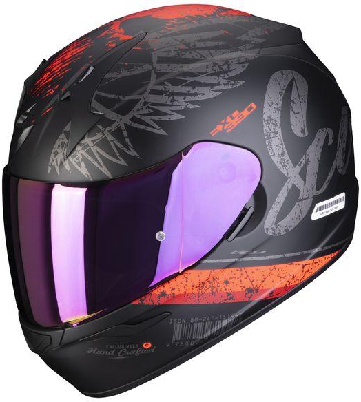 Scorpion EXO-390 iGHOST Full Face Helmet - Matt Black/Silver