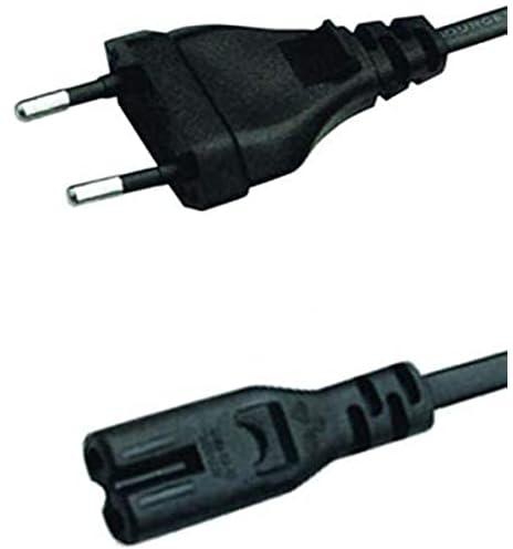 Dual power cable for laptop charger, radio, record