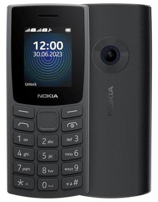 Nokia 110 (2023) Mobile Phone - 1.8 inches – Dual SIM 2G - Charcoal