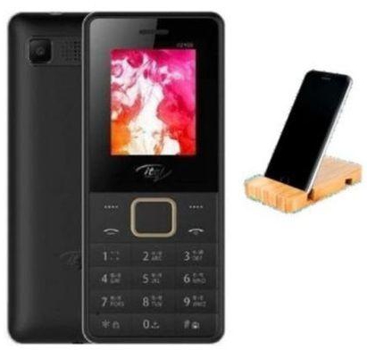 Itl It2160 - 1.77-inch Dual SIM Mobile Phone - Black +Free Mobile Holder