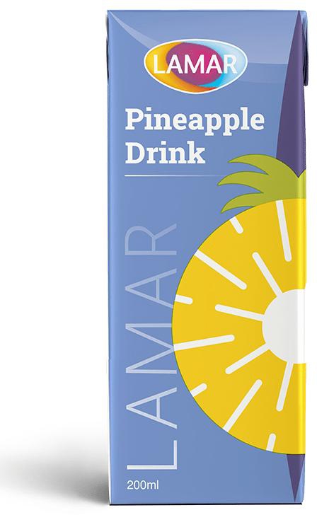 Lamar Pineapple Drink - 200Ml