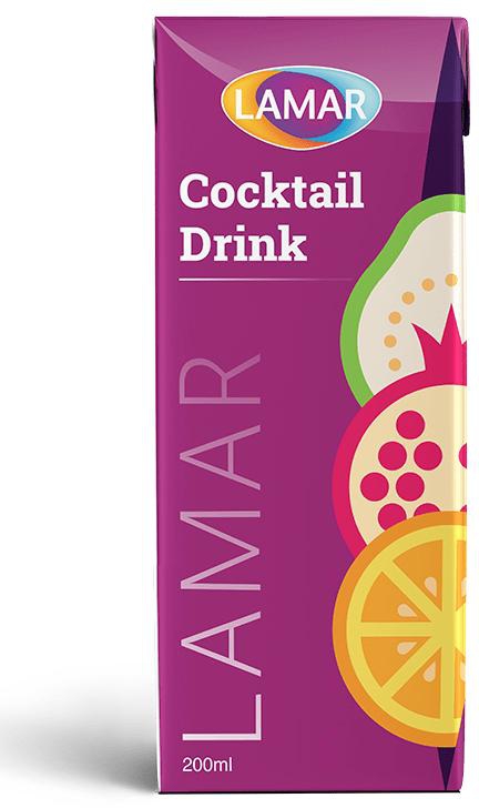 Lamar Red Cocktail Drink - 200Ml