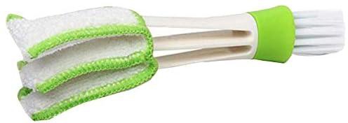 Car air conditioning air outlet brush crevice brush - green