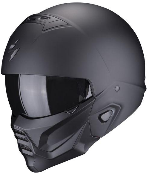 Scorpion EXO-Combat II Open Face Helmet - Matte Black