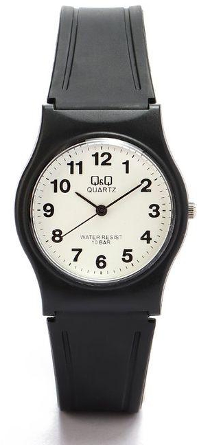 Q&Q Q&Q-Casual Watch-Black Rubber Strap Stories- Analog watch