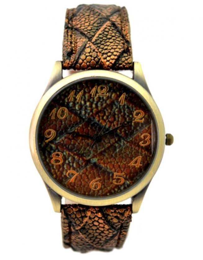 NWW-BBB Leather Watch - Brown