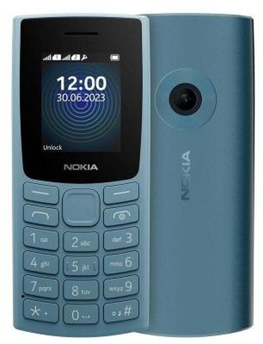 Nokia 110 (2023) Mobile Phone - 1.8 inches – Dual SIM 2G - Cloudy Blue