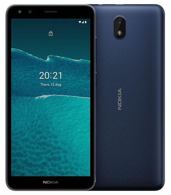 Nokia C1 2EDATION - 5.45 -Inch 16GB/1GB -TA-1380 - Dual SIM Mobile Phone - Blue