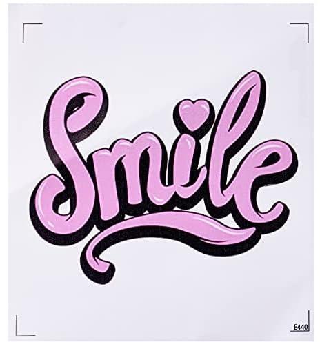 Solo e440 smile car sticker, 15x15 cm - multi color