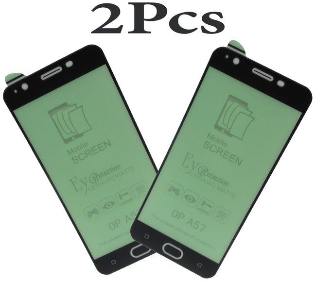 Flexible Unbreakable Matte Ceramics Screen Protector For Oppo A57 - Two Pieces