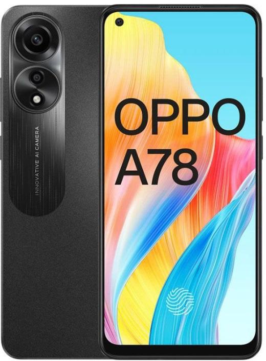 Oppo A78 8GB Ram 256GB - Mist Black