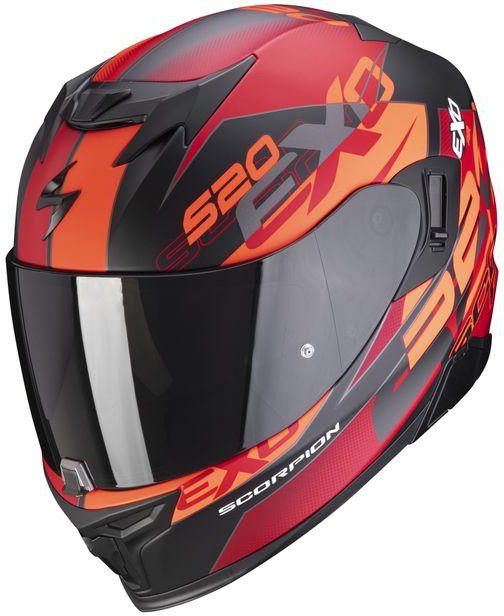 Scorpion EXO-520 Air Cover Full Face Helmet - Matte Black/Red