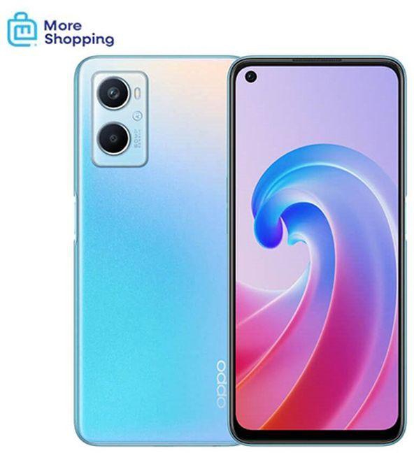 OPPO أوبو A96، 6.59 بوصة، 128 جيجابايت، ذاكرة رام 8 جيجابايت، 5000 مللي أمبير في الساعة - لون أزرق صن سيت