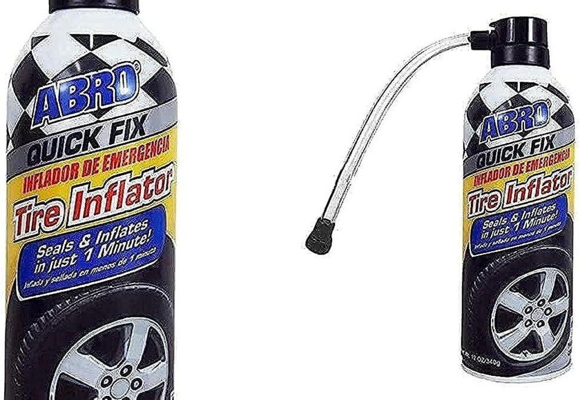 Abro Quick Fix Tire Inflator.