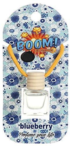 Boom Car Air Freshener, Blueberry - Clear