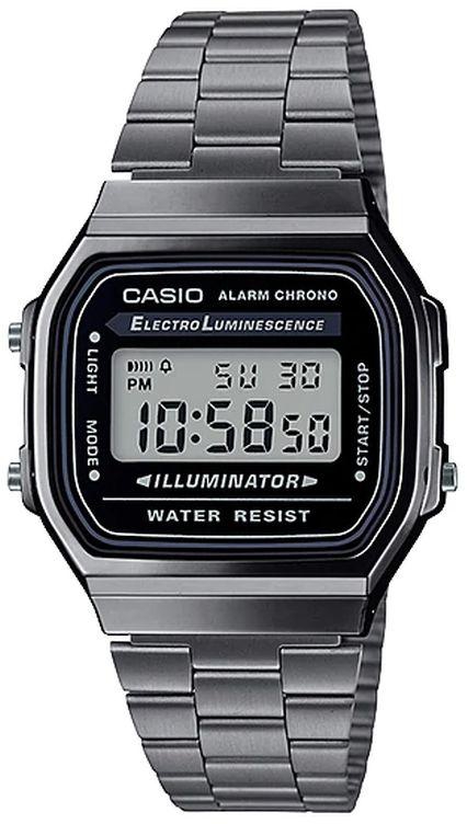 Casio Casio Vintage A168WGG-1ADF Stainless Steel Digital Unisex