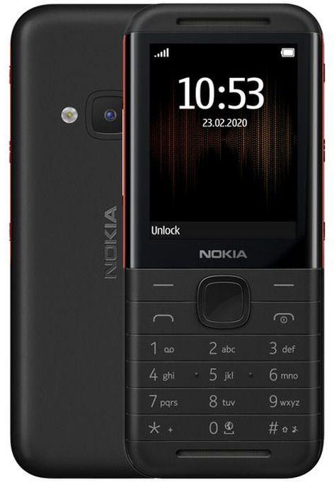 Nokia هاتف نوكيا 5310 ثنائي الشريحة - أسود/أحمر