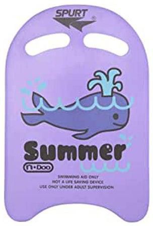 Turtle-Print Swimming Kickboard