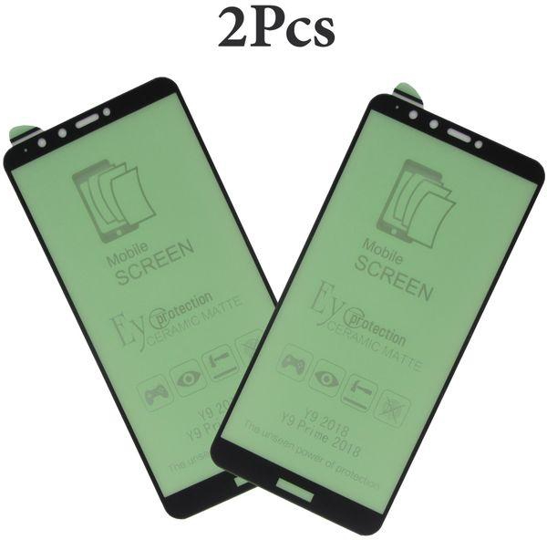 Flexible Matte Ceramics Screen Protector For Huawei Y9 2018 & Huawei Y9 Prime 2018 - Two Pieces