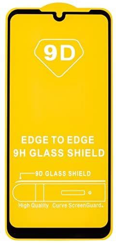 9H 9D Glass Screen Protector Edge to Edge Full Glue for Xiaomi Redmi Note 7 - Black