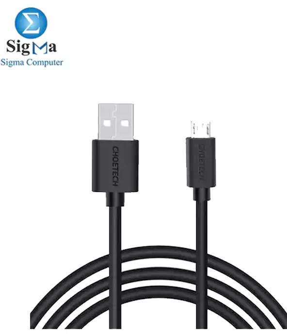 CHOETECH CABLE AB003 USB-A to Micro USB 1.2m Cable BLACK