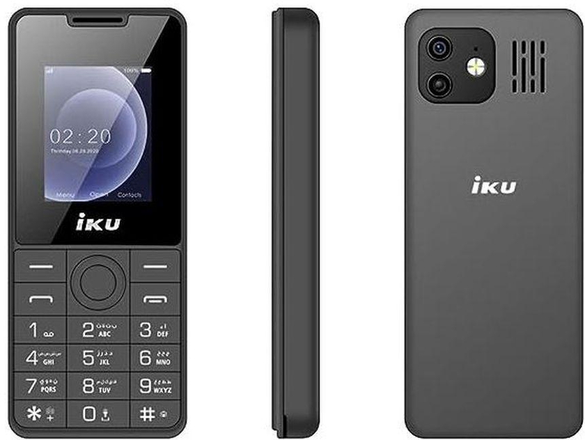 Iku IKU S3 Dual SIM, 1.8 Inches-grey