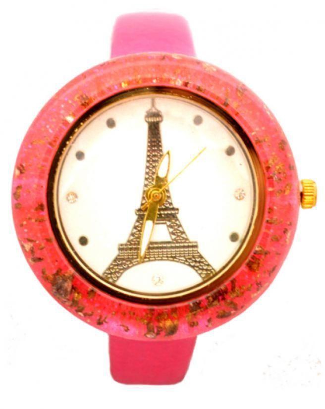 GLL-PIN Leather Watch - Pink