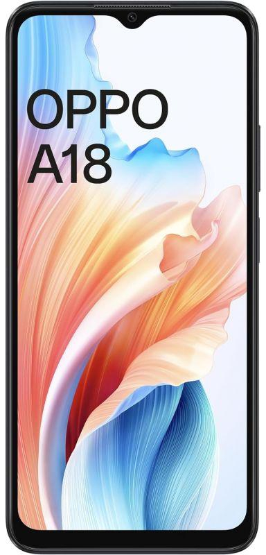 Oppo A18 4G 128 GB Glowing Black CPH2591